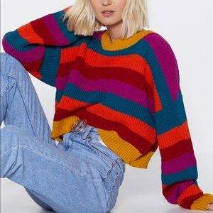 Sweater Together Striped Sweater